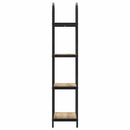 vidaXL Könyvespolc kézműves tölgy 40 x 30 x 146 cm Faanyag