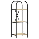 vidaXL Könyvespolc Sonoma tölgy 40 x 30 x 109 cm Faanyag