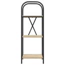 vidaXL Könyvespolc sonoma tölgy 40 x 30 x 109 cm Faanyag