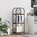 vidaXL Könyvespolc Füstölt tölgy 40 x 30 x 109 cm Faanyag