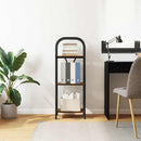 vidaXL Könyvespolc Füstölt tölgy 40 x 30 x 109 cm Faanyag