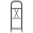 vidaXL Könyvespolc Szürke sonoma 40 x 30 x 109 cm Faanyag