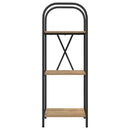 vidaXL Könyvespolc kézműves tölgy 40 x 30 x 109 cm Faanyag