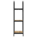 vidaXL Könyvespolc kézműves tölgy 40 x 30 x 109 cm Faanyag