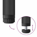 vidaXL Könyvespolc Musta tammi 80 x 30 x 183 cm Faanyag