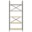 vidaXL Könyvespolc sonoma tölgy 80 x 30 x 183 cm Faanyag