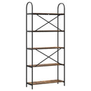 vidaXL Könyvespolc Füstölt tölgy 80 x 30 x 183 cm Faanyag