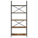 vidaXL Könyvespolc Füstölt tölgy 80 x 30 x 183 cm Faanyag