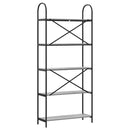 vidaXL Könyvespolc Szürke sonoma 80 x 30 x 183 cm Faanyag