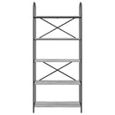 vidaXL Könyvespolc Szürke sonoma 80 x 30 x 183 cm Faanyag