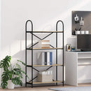 vidaXL Könyvespolc sonoma tölgy 80 x 30 x 146 cm Faanyag