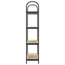 vidaXL Könyvespolc sonoma tölgy 80 x 30 x 146 cm Faanyag