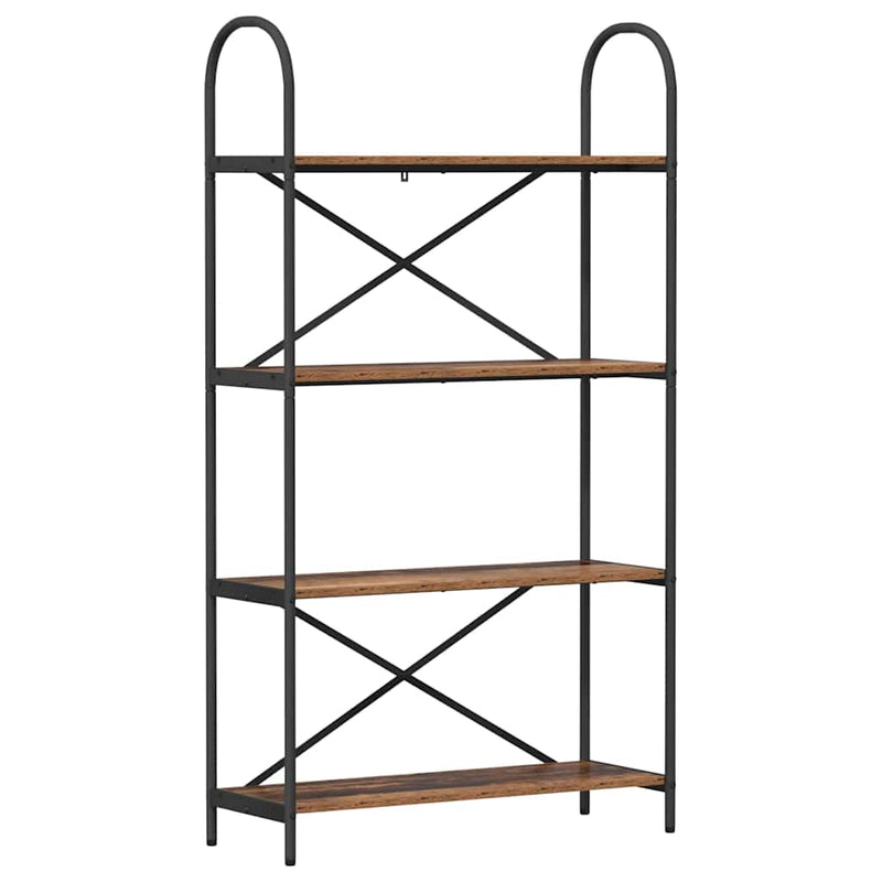 vidaXL Könyvespolc Régi fa 80 x 30 x 146 cm Faanyag