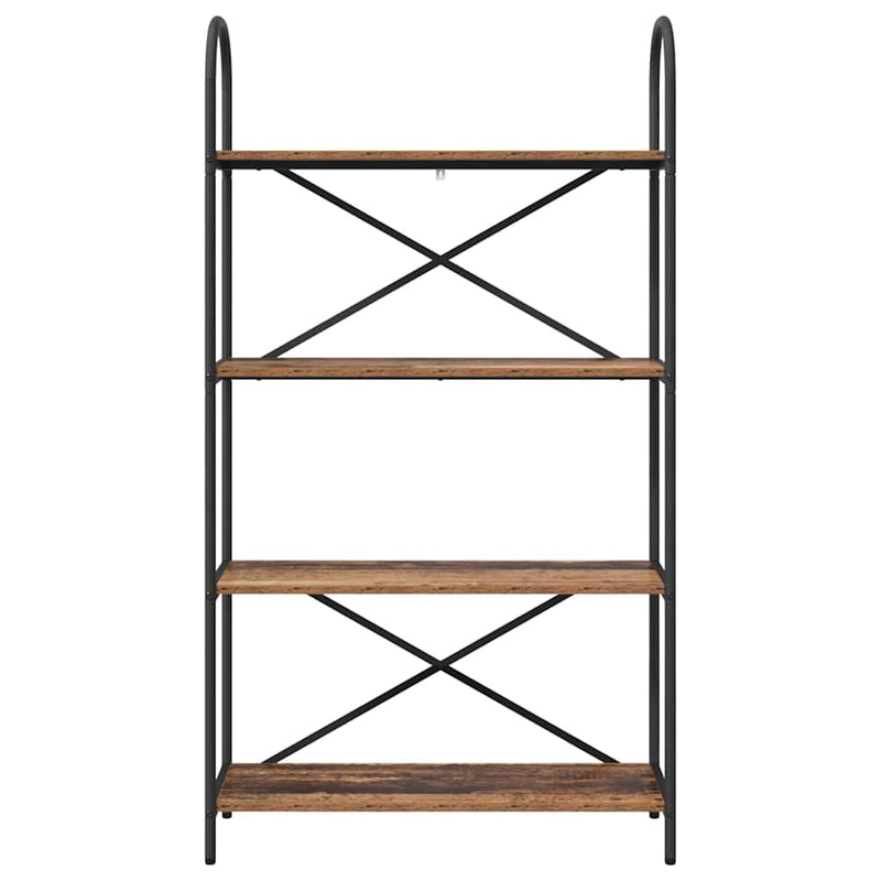 vidaXL Könyvespolc Régi fa 80 x 30 x 146 cm Faanyag