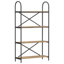 vidaXL Könyvespolc kézműves tölgy 80 x 30 x 146 cm Faanyag