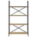 vidaXL Könyvespolc kézműves tölgy 80 x 30 x 146 cm Faanyag