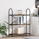 vidaXL Könyvespolc Füstölt tölgy 80 x 30 x 109 cm Faanyag