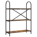 vidaXL Könyvespolc Füstölt tölgy 80 x 30 x 109 cm Faanyag