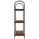 vidaXL Könyvespolc Füstölt tölgy 80 x 30 x 109 cm Faanyag