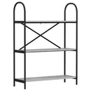 vidaXL Könyvespolc Szürke sonoma 80 x 30 x 109 cm Faanyag