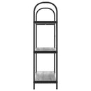 vidaXL Könyvespolc Szürke sonoma 80 x 30 x 109 cm Faanyag