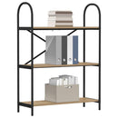 vidaXL Könyvespolc kézműves tölgy 80 x 30 x 109 cm Faanyag