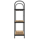 vidaXL Könyvespolc kézműves tölgy 80 x 30 x 109 cm Faanyag