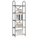 vidaXL Könyvespolc sonoma tölgy 60 x 30 x 183 cm Faanyag