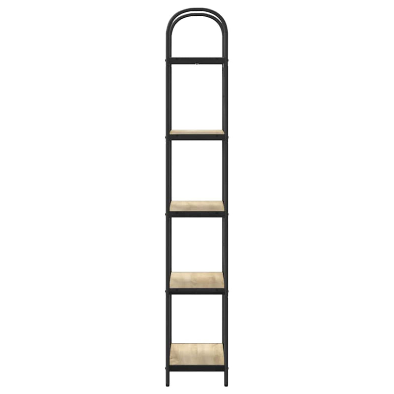 vidaXL Könyvespolc sonoma tölgy 60 x 30 x 183 cm Faanyag