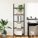 vidaXL Könyvespolc Füstölt tölgy 60 x 30 x 183 cm Faanyag