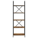 vidaXL Könyvespolc Füstölt tölgy 60 x 30 x 183 cm Faanyag