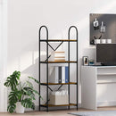 vidaXL Könyvespolc Füstölt tölgy 60 x 30 x 146 cm Faanyag