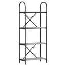 vidaXL Könyvespolc Szürke sonoma 60 x 30 x 146 cm Faanyag