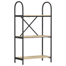 vidaXL Könyvespolc sonoma tölgy 60 x 30 x 109 cm Faanyag