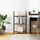 vidaXL Könyvespolc Füstölt tölgy 60 x 30 x 109 cm Faanyag