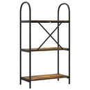 vidaXL Könyvespolc Füstölt tölgy 60 x 30 x 109 cm Faanyag