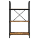 vidaXL Könyvespolc Füstölt tölgy 60 x 30 x 109 cm Faanyag