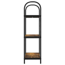 vidaXL Könyvespolc Füstölt tölgy 60 x 30 x 109 cm Faanyag