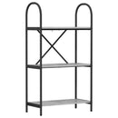 vidaXL Könyvespolc Szürke Sonoma 60 x 30 x 109 cm Faanyag