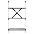 vidaXL Könyvespolc Szürke Sonoma 60 x 30 x 109 cm Faanyag