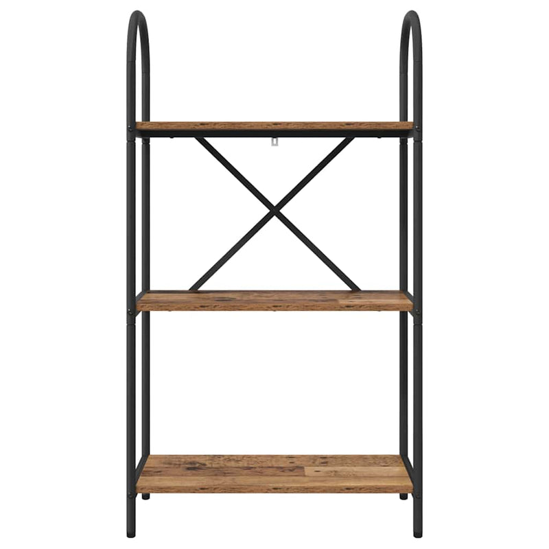 vidaXL Könyvespolc Régi fa 60 x 30 x 109 cm Faanyag