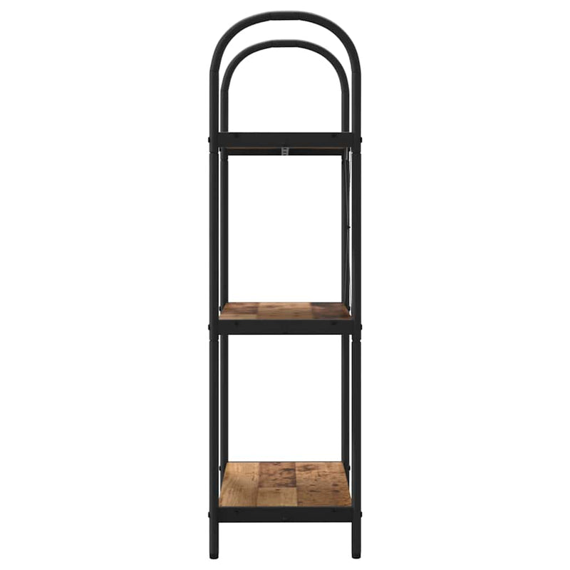 vidaXL Könyvespolc Régi fa 60 x 30 x 109 cm Faanyag