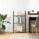 vidaXL Könyvespolc kézműves tölgy 60 x 30 x 109 cm Faanyag