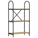 vidaXL Könyvespolc kézműves tölgy 60 x 30 x 109 cm Faanyag