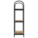 vidaXL Könyvespolc kézműves tölgy 60 x 30 x 109 cm Faanyag