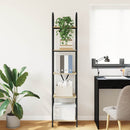 vidaXL Könyvespolc sonoma tölgy 40 x 30 x 183 cm Faanyag