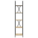 vidaXL Könyvespolc sonoma tölgy 40 x 30 x 183 cm Faanyag