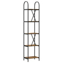 vidaXL Könyvespolc Füstölt tölgy 40 x 30 x 183 cm Faanyag