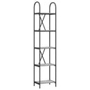 vidaXL Könyvespolc Szürke sonoma 40 x 30 x 183 cm Faanyag