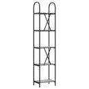 vidaXL Könyvespolc Szürke sonoma 40 x 30 x 183 cm Faanyag